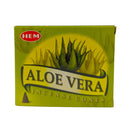 HEM Aloe Vera Räucherkegel, 10 Kegel, 3cm, Brenndauer 20min