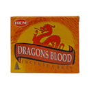 HEM Dragons Blood, Drachenblut Räucherkegel, 10 Kegel, 3cm, Brenndauer 20min