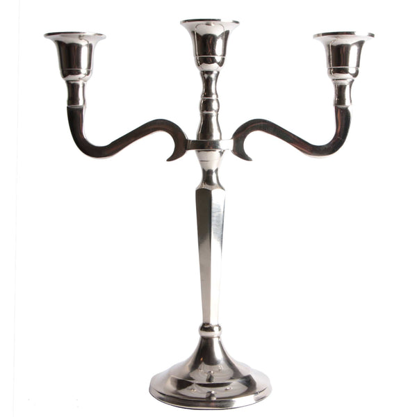 aqasha® Kerzenständer Metall 3 Köpfe