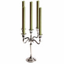 aqasha® Kerzenständer Metall 5 Köpfe