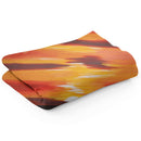 Sonja Ariel von Staden Kunstdruck Decke / 150x100 cm Kraftbild: Abendfeuer - Kunstdruck