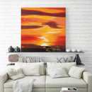 Sonja Ariel von Staden Kunstdruck Kraftbild: Abendfeuer - Kunstdruck