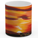 Sonja Ariel von Staden Kunstdruck Tasse / 325 ml Kraftbild: Abendfeuer - Kunstdruck