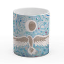 Sonja Ariel von Staden Kunstdruck Tasse / 325 ml Kraftbild: Buddha des Friedens - Kunstdruck