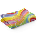 Sonja Ariel von Staden Kunstdruck Decke / 150x100 cm Kraftbild: Dein Schutzengel erinnert dich - Liebe - Kunstdruck