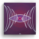 Sonja Ariel von Staden Kunstdruck Leinwand / 20x20 cm Kraftbild: Dimensionsverbindung - Kunstdruck