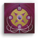 Sonja Ariel von Staden Kunstdruck Leinwand / 20x20 cm Kraftbild: Du bist Schöpfer deines Lebens - Kunstdruck