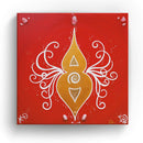 Sonja Ariel von Staden Kunstdruck Leinwand / 20x20 cm Kraftbild: Energie der Weiblichkeit - Kunstdruck