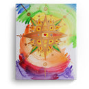 Sonja Ariel von Staden Kunstdruck Leinwand / 40x30 cm Kraftbild: Energiemandala Fülle - Kunstdruck