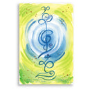 Sonja Ariel von Staden Kunstdruck Leinwand / 30x20 cm Kraftbild: Engel-HeilerBild - Frieden und Heilung - Kunstdruck