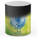 Sonja Ariel von Staden Kunstdruck Tasse / 325 ml (Thermoeffekt) Kraftbild: Engel-HeilerBild - Frieden und Heilung - Kunstdruck