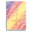 Sonja Ariel von Staden Kunstdruck Leinwand / 30x20 cm Kraftbild: Engel-HeilerBild - Glück und Selbstliebe - Kunstdruck