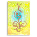 Sonja Ariel von Staden Kunstdruck Leinwand / 30x20 cm Kraftbild: Engel Heilerbild Heilung - Kunstdruck