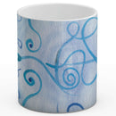 Sonja Ariel von Staden Kunstdruck Tasse / 325 ml Kraftbild: Engel-HeilerBild - Klarheit und Freiheit - Kunstdruck