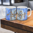 Sonja Ariel von Staden Kunstdruck Tasse / 325 ml Kraftbild: Engel-HeilerBild - Liebes Universum - Kunstdruck