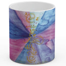 Sonja Ariel von Staden Kunstdruck Tasse / 325 ml (Variation 1) Kraftbild: Engel-Heilerbild - Loslassen - Kunstdruck