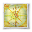 Sonja Ariel von Staden Kunstdruck Kissen / 40x40 cm Kraftbild: Engel-Heilerbild - Neubeginn - Kunstdruck