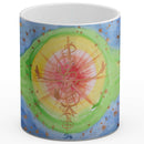 Sonja Ariel von Staden Kunstdruck Tasse / 325 ml (Variation 1) Kraftbild: Engel-Heilerzeichen Fülle - Kunstdruck