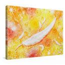 Sonja Ariel von Staden Kunstdruck Kraftbild: Engelfeder der Lebenskraft - Kunstdruck