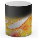 Sonja Ariel von Staden Kunstdruck Tasse / 325 ml (Thermoeffekt) Kraftbild: Engelfeder der Lebenskraft - Kunstdruck