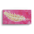 Sonja Ariel von Staden Kunstdruck Leinwand / 60x30 cm Kraftbild: Engelfeder der Liebesfülle - Kunstdruck