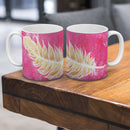 Sonja Ariel von Staden Kunstdruck Tasse / 325 ml Kraftbild: Engelfeder der Liebesfülle - Kunstdruck