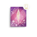 Sonja Ariel von Staden Kunstdruck Acrylglas-Bild / 20x15 cm Kraftbild: Engelfeder der Mandelblüten - Kunstdruck