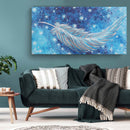 Sonja Ariel von Staden Kunstdruck Kraftbild: Engelfeder der Sternenklarheit - Kunstdruck