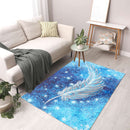 Sonja Ariel von Staden Kunstdruck Teppich / 140x90 cm Kraftbild: Engelfeder der Sternenklarheit - Kunstdruck