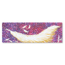 Sonja Ariel von Staden Kunstdruck Leinwand / 60x20 cm Kraftbild: Engelfeder der Transformation - Kunstdruck