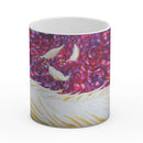 Sonja Ariel von Staden Kunstdruck Tasse / 325 ml Kraftbild: Engelfeder der Transformation - Kunstdruck