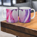 Sonja Ariel von Staden Kunstdruck Tasse / 325 ml Kraftbild: Engelfedern der Selbstliebe - Kunstdruck