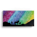 Sonja Ariel von Staden Kunstdruck Leinwand / 60x30 cm Kraftbild: Entspannte Morgenstunde - Kunstdruck