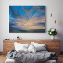 Sonja Ariel von Staden Kunstdruck Kraftbild: Flammenhimmel - Kunstdruck