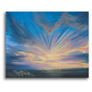 Sonja Ariel von Staden Kunstdruck Poster / 40x30 cm Kraftbild: Flammenhimmel - Kunstdruck