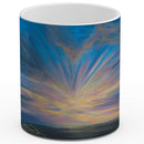 Sonja Ariel von Staden Kunstdruck Tasse / 325 ml Kraftbild: Flammenhimmel - Kunstdruck