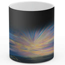 Sonja Ariel von Staden Kunstdruck Tasse / 325 ml (Thermoeffekt) Kraftbild: Flammenhimmel - Kunstdruck