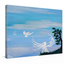 Sonja Ariel von Staden Kunstdruck Leinwand / 40x30 cm Kraftbild: Friedenshimmel - Kunstdruck