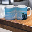 Sonja Ariel von Staden Kunstdruck Tasse / 325 ml (Variation 1) Kraftbild: Friedenshimmel - Kunstdruck