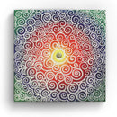 Sonja Ariel von Staden Kunstdruck Leinwand / 20x20 cm Kraftbild: Fülle - Kunstdruck