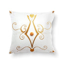 Sonja Ariel von Staden Kunstdruck Kissen / 40x40 cm Kraftbild: Glauben trägt dich - Kunstdruck