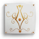 Sonja Ariel von Staden Kunstdruck Leinwand / 20x20 cm Kraftbild: Glauben trägt dich - Kunstdruck