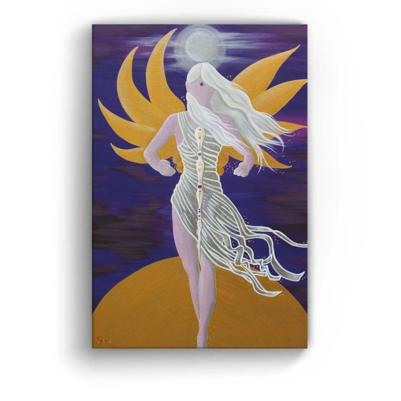 Sonja Ariel von Staden Kunstdruck Leinwand / 40x30 cm Kraftbild: Göttin der Magie - Kunstdruck
