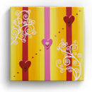 Sonja Ariel von Staden Kunstdruck Leinwand / 20x20 cm Kraftbild: Heilung Sexualität - Kunstdruck