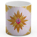 Sonja Ariel von Staden Kunstdruck Tasse / 325 ml Kraftbild: Herzchakra Lotus - Kunstdruck