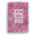 Sonja Ariel von Staden Kunstdruck Leinwand / 30x20 cm Kraftbild: Herzchakra-Spiralen - Selbstliebe - Kunstdruck