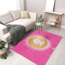 Sonja Ariel von Staden Kunstdruck Teppich / 140x90 cm Kraftbild: Himmlischer Schutz - Kunstdruck