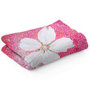 Sonja Ariel von Staden Kunstdruck Decke / 150x100 cm Kraftbild: Ibiza Mandelblüte - Kunstdruck