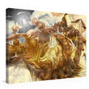 Alexander Kopitkow Kunstdruck Leinwand / 40x30 cm Kraftbild: Inner Circle - Kunstdruck