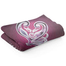 Sonja Ariel von Staden Kunstdruck Decke / 150x100 cm Kraftbild: Kommuniziere in Liebe - Kunstdruck